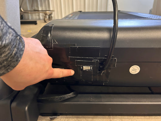 NordicTrack T Series Treadmills!  -Brand new and Assembled but has crack plastic from shipping, we cover open spaces with tape - Works perfectly!