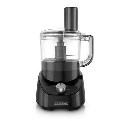 Black & Decker 3-in-1 Easy Assembly 8-Cup Food Processor, Black, FP4150B**New in box**