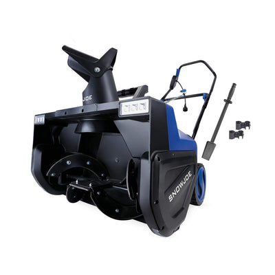 Snow Joe SJ627E Electric Walk-Behind Snow Blower w/ Dual LED Lights, 22-inch, 15-Amp**New and assembled**