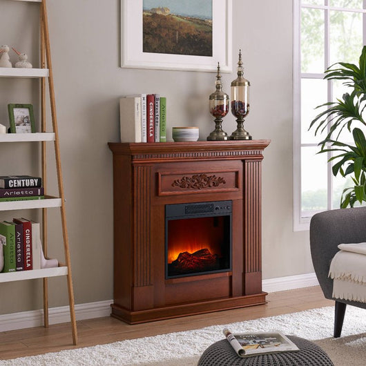 Bold Flame 38 inch Electric Fireplace in Dark Cherry**New in Box**