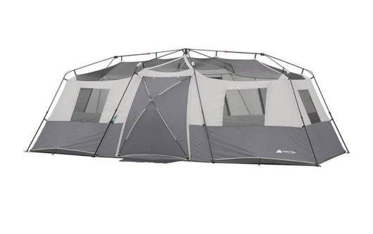 Ozark Trail 20' x 10' x 80" Instant Cabin Tent in Gray and Teal, Sleeps 12- BRAND NEW!!!