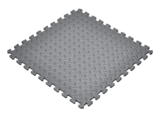 Norsk Gray 24 in. x 24 in. x 0.47 in. Foam Interlocking Floor Mat (6-Pack)!! NEW IN PLASTIC!!