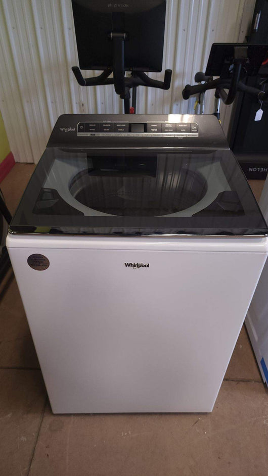 Whirlpool 5.2-5.3-cu ft Smart Top Load Washer with 2 in 1 Removable Agitator - White (USED - TESTED & WORKS GREAT! (INCLUDED IN 20% OFF CLEARANCE SALE)
