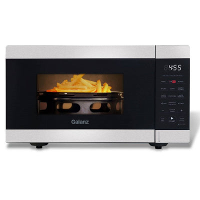 Galanz 0.9 Cu ft Air Fry Microwave, 900 Watts, Stainless Steel**New in Box**