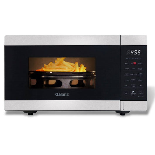 Galanz 0.9 Cu ft Air Fry Microwave, 900 Watts, Stainless Steel**New in Box**