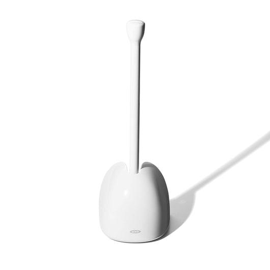 OXO Good Grips Toilet Plunger with Cover, White**New in box**