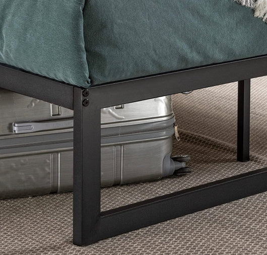 ZINUS Abel Metal Platform Bed Frame / Mattress Foundation with Steel Slat Support / No Box Spring Needed / Easy Assembly, Queen- NEW IN BOX!!!