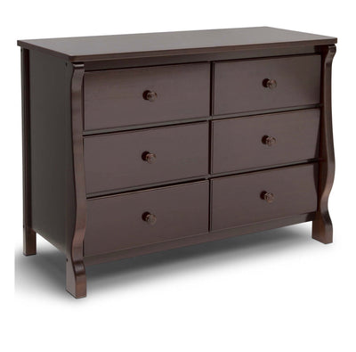 Delta Children 6-Drawer Dresser dark Chocolate (new in the box)