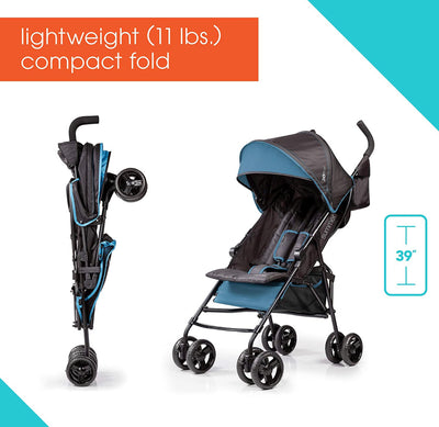 Summer 3Dmini Convenience Stroller, Blue/Black – NEW IN BOX!!!