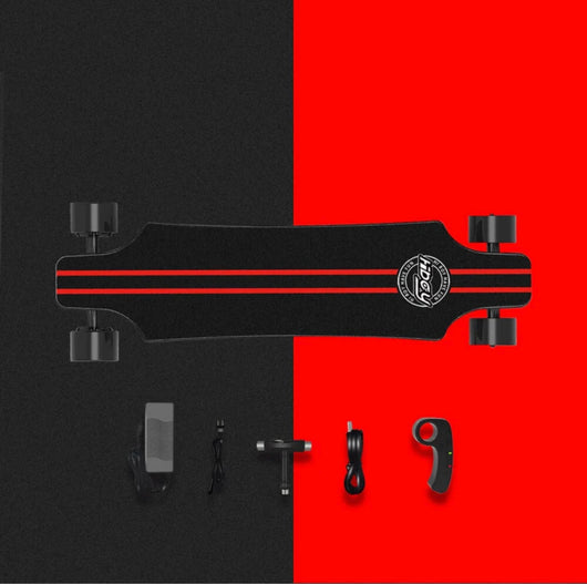 HiBoy S22 Electric Skateboard, Red/Black!! NEW IN BOX!!
