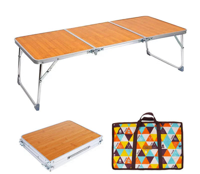 Natureasy Folding Camping Table with Carry Handle, 3 FT- NEW!!!