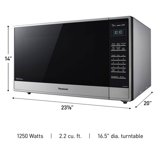 !!!REDUCED!!! Panasonic Family Size 2.2CuFt Countertop Microwave Oven with Cyclonic Inverter Technology- NEW IN BOX!!!