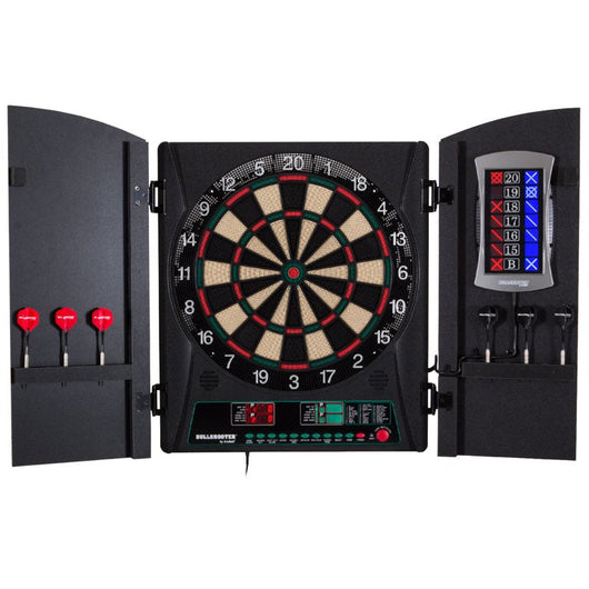 Arachnid Cricket Maxx 1.0 Electronic Dartboard Cabinet Set**New in box**