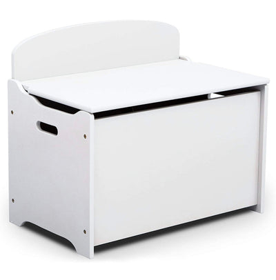Delta Children MySize Deluxe Toy Box - Greenguard Gold Certified, Bianca White**New in Box**