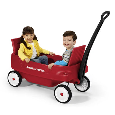 Radio Flyer, Pathfinder 2-in-1 Wagon, Folding Seats, Red**New in box**