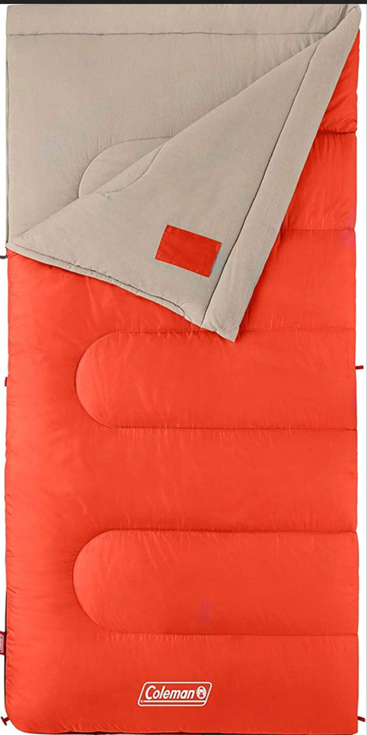 Coleman Sleeping Bag | 30°F Big and Tall Sleeping Bag | Oak Point Sleeping Bag**New**