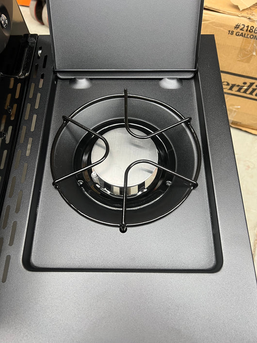 Expert Grill 4 Burner with Side Burner Propane Gas Grill in Blue- NEW AND ASSEMBLED!! (Minor dents from shipping)