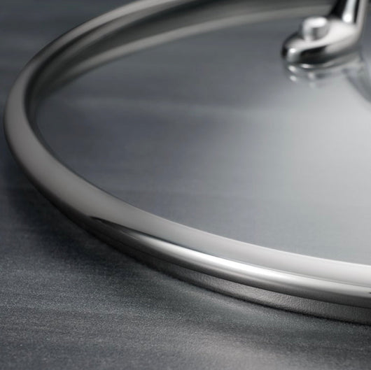 Tramontina 14-Piece Tri-Ply Clad Stainless Steel Cookware Set, with Glass Lids- NEW IN BOX!!!