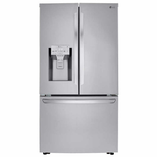 LG 23.5 cu. ft. French Door Counter-Depth Refrigerator with Craft Ice (brand new with scratch on the inside from shipping. Photos show )
