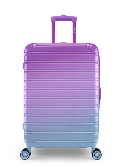iFLY Fibertech Hardside Checked Luggage 24", Vineyard- NEW OUT OF BOX, MINOR SCRATCHES FROM SHIPPING!!!!