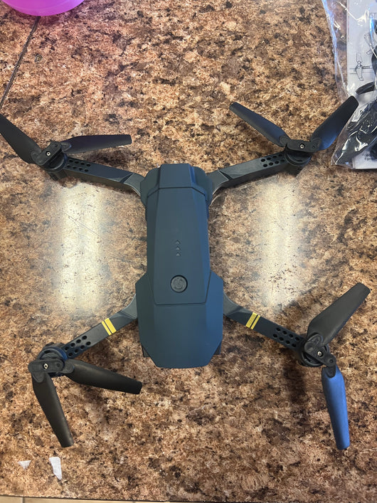 VistaTech Quadcopter Rechargeable Drone Black/Grey/Yellow with Camera- Used but Like New!!