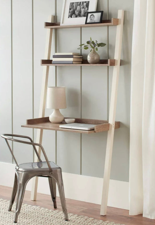 Better Homes & Gardens 71" Bedford Leaning Desk, Ivory- NEW IN BOX!!!