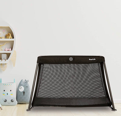 Dream On Me Travel Light Playard, Black- NEW IN CARRY BAG!