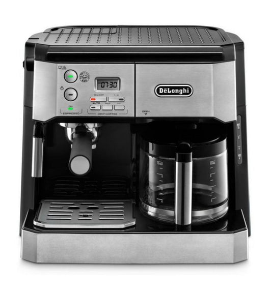 De'Longhi Combination Espresso/Coffee Machine - Stainless Steel- used but very clean, like new!
