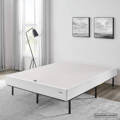 Amazon Basics Smart Box Spring Bed Base, 5-Inch Mattress Foundation - King Size, Tool-Free Easy Assembly**New in box**
