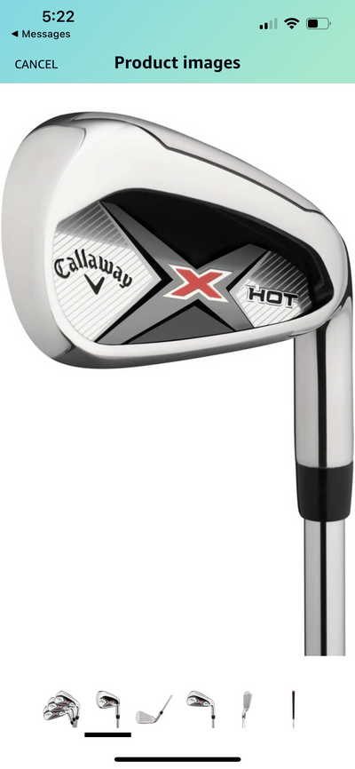 Callaway X HOT Iron Set (2)- NEW OUT OF BOX!!!