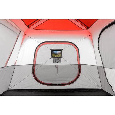 Ozark Trail 8-Person Instant Cabin Tent with LED Lights**New in Box**