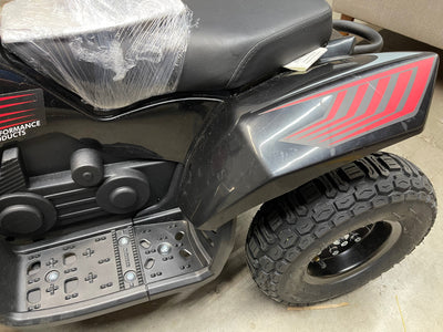 Pulse Performance Products, ATV Electric Quad, Ages 8+, 12V battery, 10 MPH, Puncture Proof Tires, hand Brake, 40 Min. Ride Time- new and assembled
