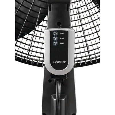 Lasko Adjustable Height 57 in. 4-Speed Oscillating Pedestal Fan with Remote Control and 20 in. Blade- Used, TESTED AND WORKS GREAT!!!!