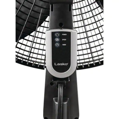 Lasko Adjustable Height 57 in. 4-Speed Oscillating Pedestal Fan with Remote Control and 20 in. Blade**New in box**