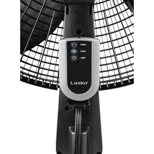 Lasko Adjustable Height 57 in. 4-Speed Oscillating Pedestal Fan with Remote Control and 20 in. Blade- Used, TESTED AND WORKS GREAT!!!!
