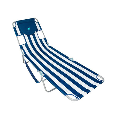 Ostrich Chaise Lounge Beach Chaise, Striped**New in Box**