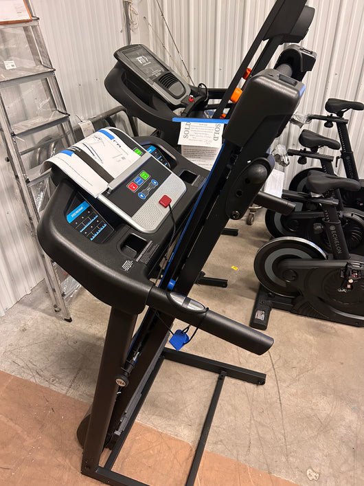 XTERRA Fitness TR Folding Treadmill! (NEW & ASSEMBLED - CRACKED PLASTIC - PHOTOS SHOWN) **You will need a truck or trailer to pick this item up!!!**