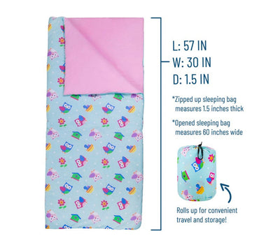 Wildkin Birdie Original Sleeping Bag- NEW IN BAG!!!
