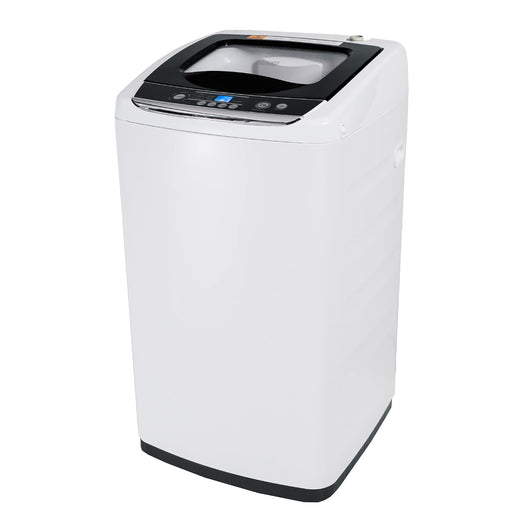 BLACK+DECKER Small Portable Washer, Washing Machine for Household Use, Portable Washer 0.9 Cu. Ft. with 5 Cycles, Transparent Lid & LED Display**Used once,minor dents from shipping**