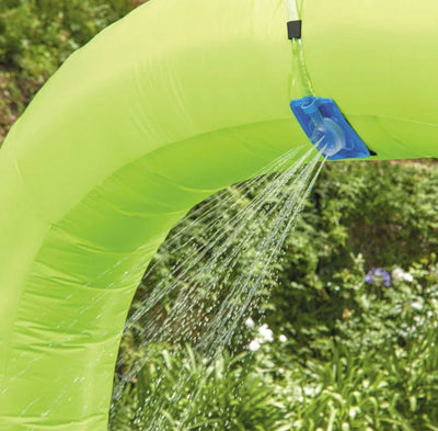 Little Tikes Splash n' Spray Outdoor Indoor 2-in-1 Inflatable Bounce House with Slide, Water Spray and Blower- NEW IN BOX!!!!
