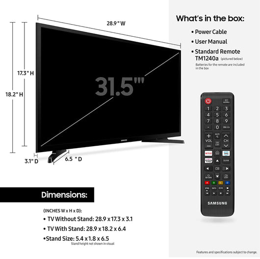 SAMSUNG 32-inch Class LED Smart FHD TV 1080P!! NEW IN BOX!!