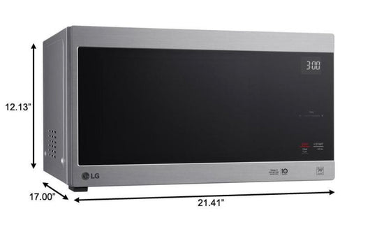 LG 1.5 cu. ft. Neo Chef Countertop Microwave with Smart Inverter, Stainless Steel!! NEW IN BOX!!
