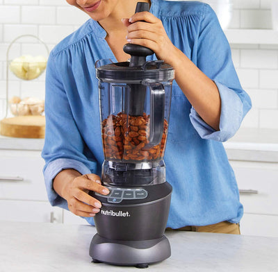 NutriBullet ZNBF30500Z Blender Combo 1200 Watt, 1200W, Dark Gray- NEW IN BOX!!!