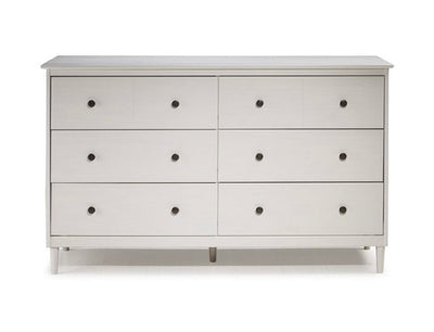 6 Drawer Solid Wood Dresser in White- NEW IN BOX!!!