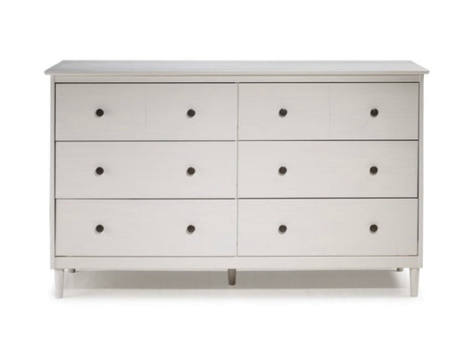 6 Drawer Solid Wood Dresser in White- NEW IN BOX!!!