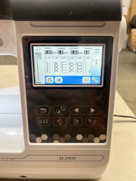 Brother Computerized Sewing and Embroidery Machine, Wireless LAN Connected, 193 Built-in Embroidery Designs, 241 Built-in Stitches, 3.7" LCD Touchscreen Display!! LIGHTLY USED(SOME MINOR ACCESSORIES ARE MISSING BUT MAJOR PARTS ARE ALL THERE)!!