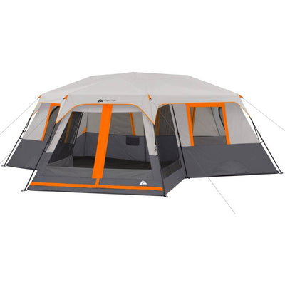 Ozark Trail 12-Person 3-Room Instant Cabin Tent with Screen Room**New**
