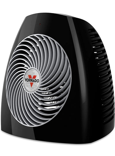 Vornado MVH Vortex Heater with 3 Heat Settings, Adjustable Thermostat, Tip-Over Protection, Auto Safety Shut-Off System, Whole Room, Black- NEW IN BOX!!!