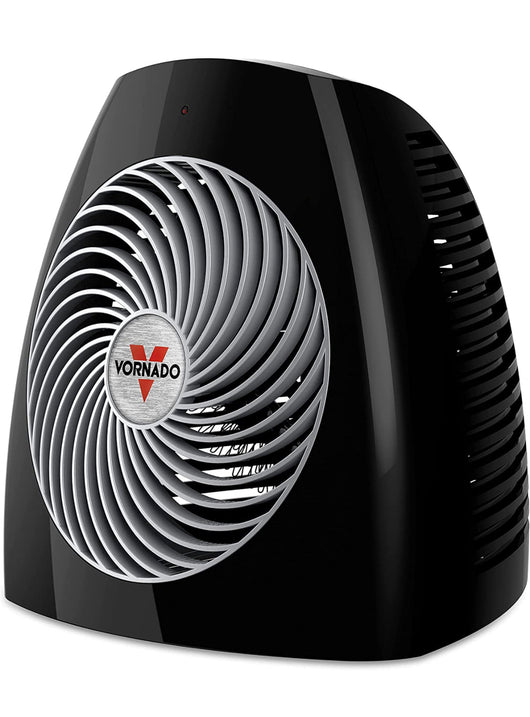 Vornado MVH Vortex Heater with 3 Heat Settings, Adjustable Thermostat, Tip-Over Protection, Auto Safety Shut-Off System, Whole Room, Black- NEW IN BOX!!!