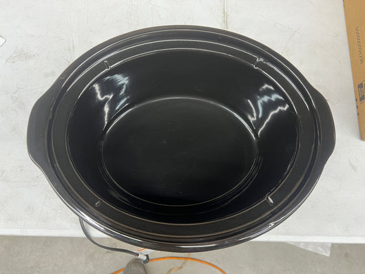 Crockpot 8 Qt. Countdown Slow Cooker - Dark Stainless Steel- Lightly Used, Very Clean!!!